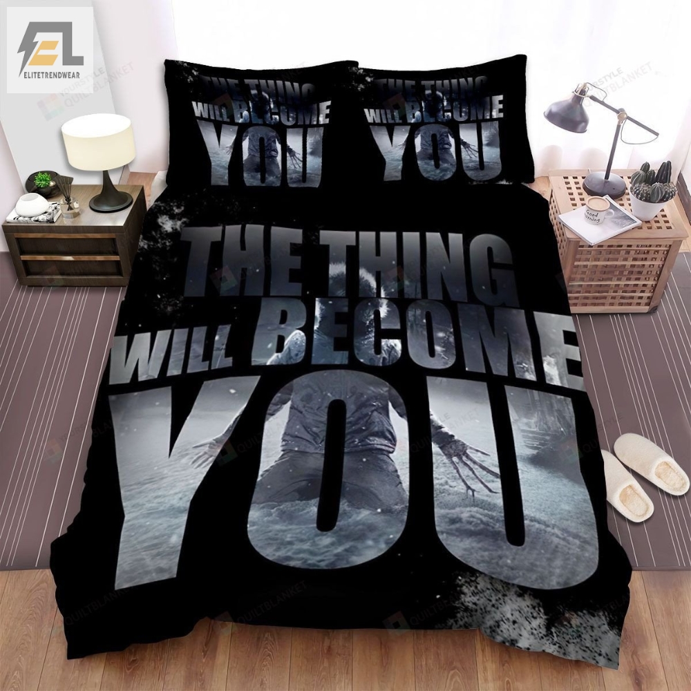 The Thing I Movie Poster 5 Bed Sheets Spread Comforter Duvet Cover Bedding Sets 