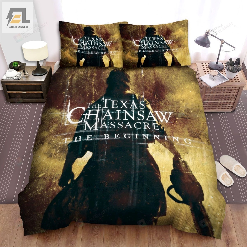 The Texas Chainsaw Massacre The Beginning Movie Poster Ii Photo Bed Sheets Spread Comforter Duvet Cover Bedding Sets 