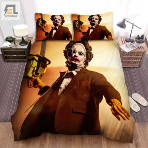 The Texas Chain Saw Massacrem Movie Art 4 Bed Sheets Spread Comforter Duvet Cover Bedding Sets elitetrendwear 1 1