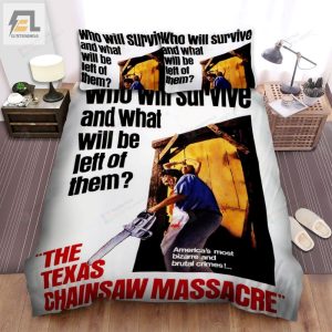 The Texas Chain Saw Massacre Movie Poster 1 Bed Sheets Spread Comforter Duvet Cover Bedding Sets elitetrendwear 1 1