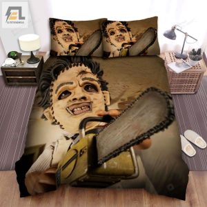 The Texas Chain Saw Massacre Movie Digital Art 2 Bed Sheets Spread Comforter Duvet Cover Bedding Sets elitetrendwear 1 1