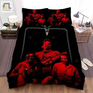 The Texas Chain Saw Massacre Movie Digital Art 1 Bed Sheets Spread Comforter Duvet Cover Bedding Sets elitetrendwear 1 1