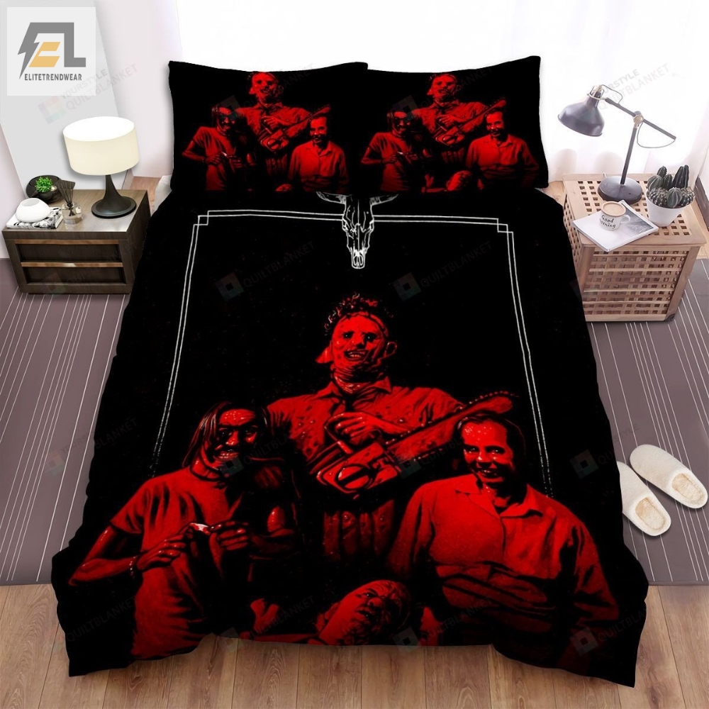 The Texas Chain Saw Massacre Movie Digital Art 1 Bed Sheets Spread Comforter Duvet Cover Bedding Sets 