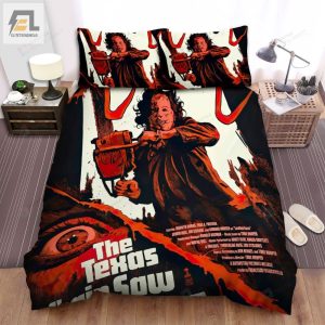 The Texas Chain Saw Massacre Movie Degital Art 3 Bed Sheets Spread Comforter Duvet Cover Bedding Sets elitetrendwear 1 1