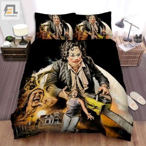 The Texas Chain Saw Massacre Movie Art 2 Bed Sheets Spread Comforter Duvet Cover Bedding Sets elitetrendwear 1 1