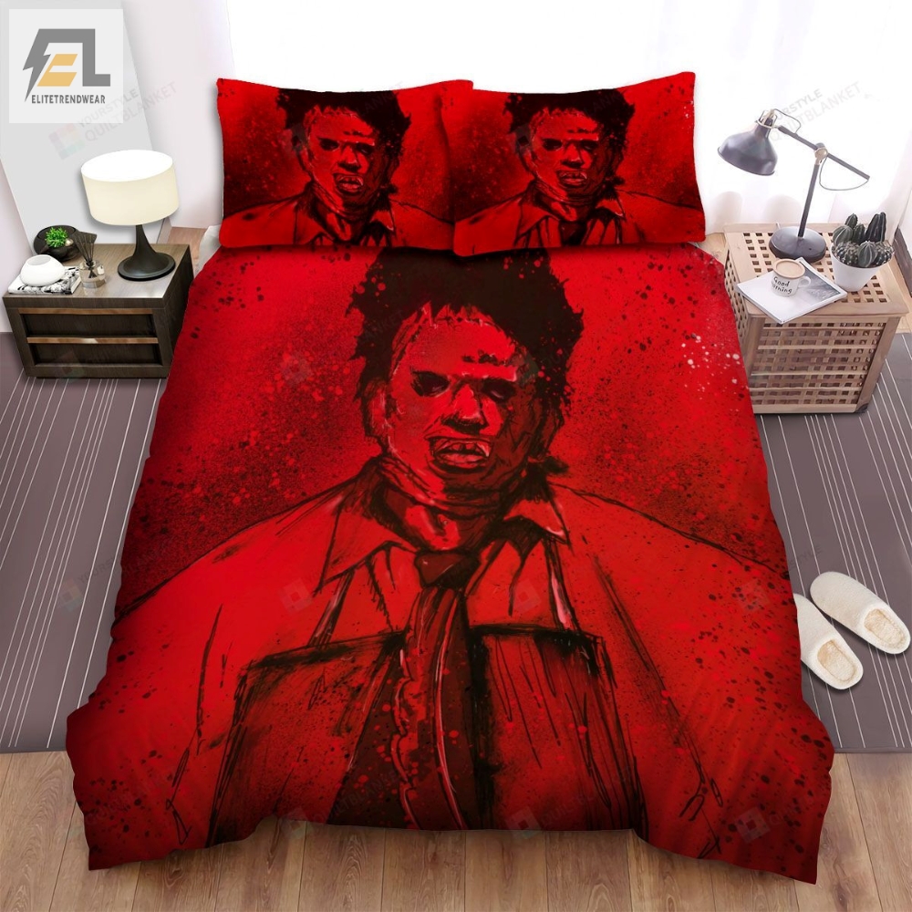 The Texas Chain Saw Massacre Movie Art 1 Bed Sheets Spread Comforter Duvet Cover Bedding Sets 