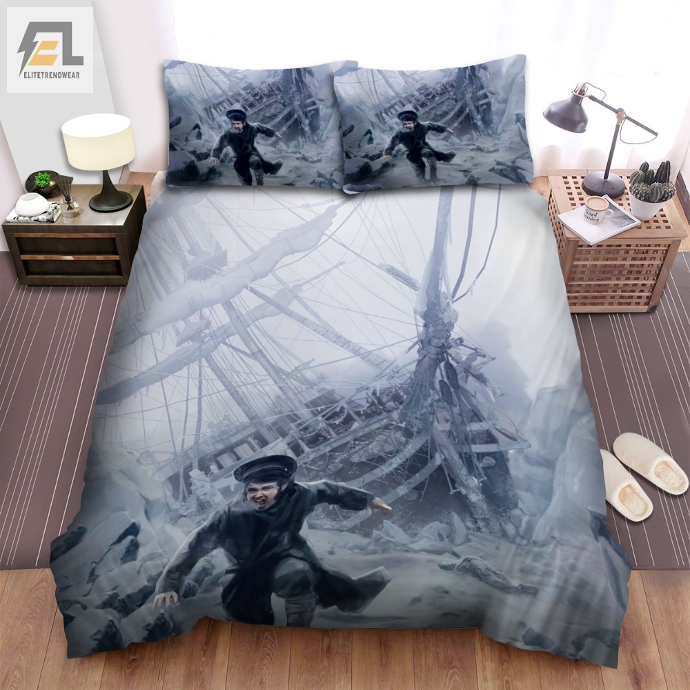 The Terror 20182019 Movie Illustration 3 Bed Sheets Spread Comforter Duvet Cover Bedding Sets 