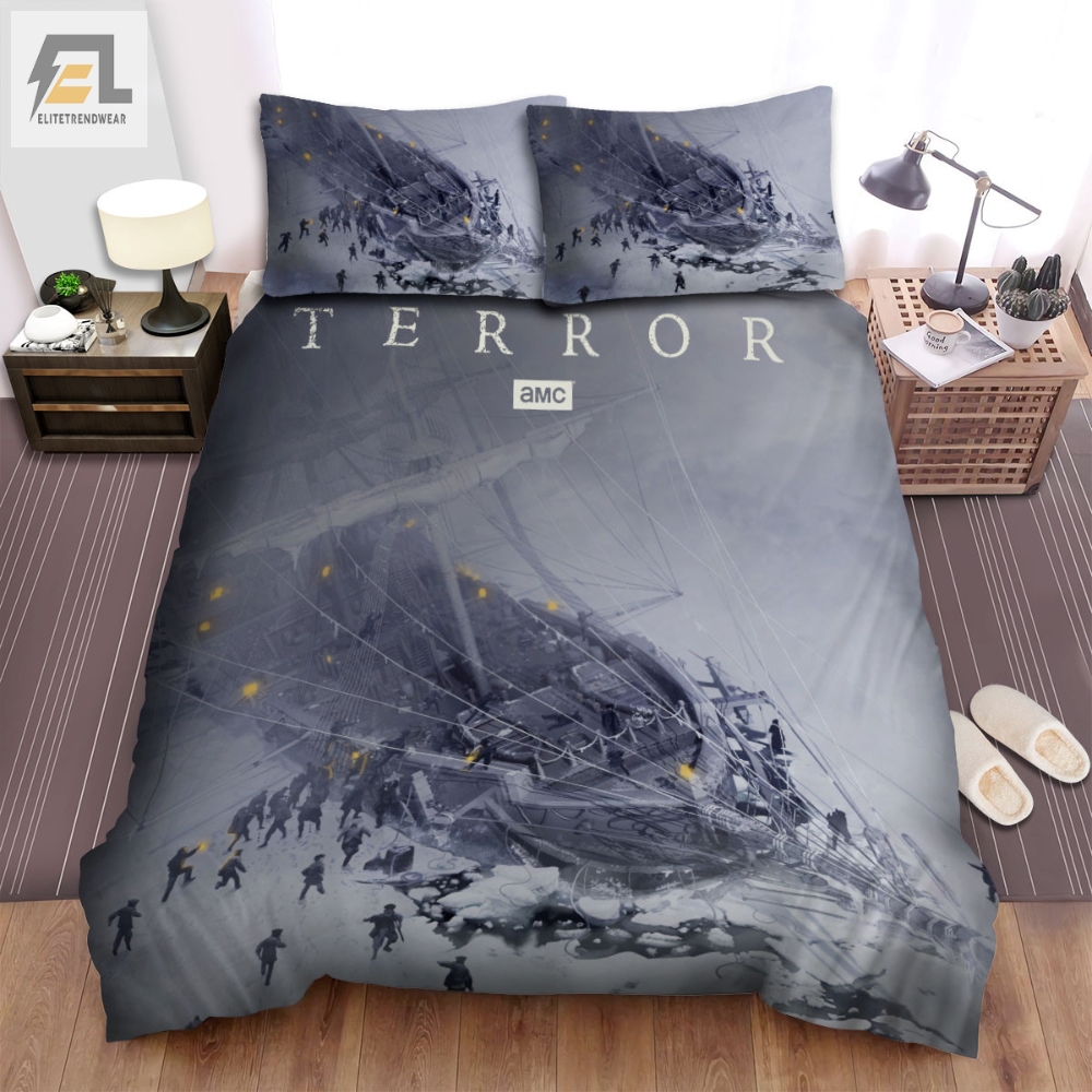 The Terror 20182019 Movie Illustration 2 Bed Sheets Spread Comforter Duvet Cover Bedding Sets 