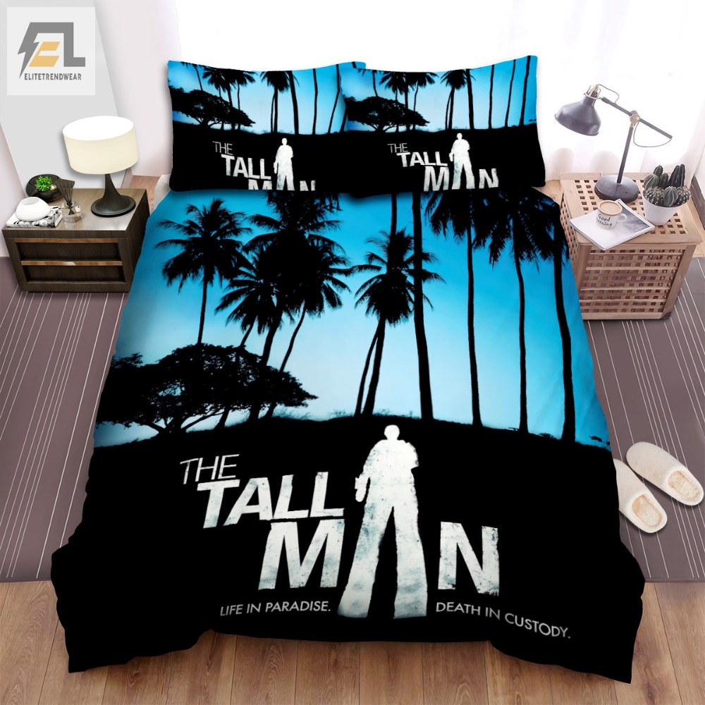 The Tall Man Life In Parady. Dead In Custody Movie Poster Bed Sheets Spread Comforter Duvet Cover Bedding Sets 