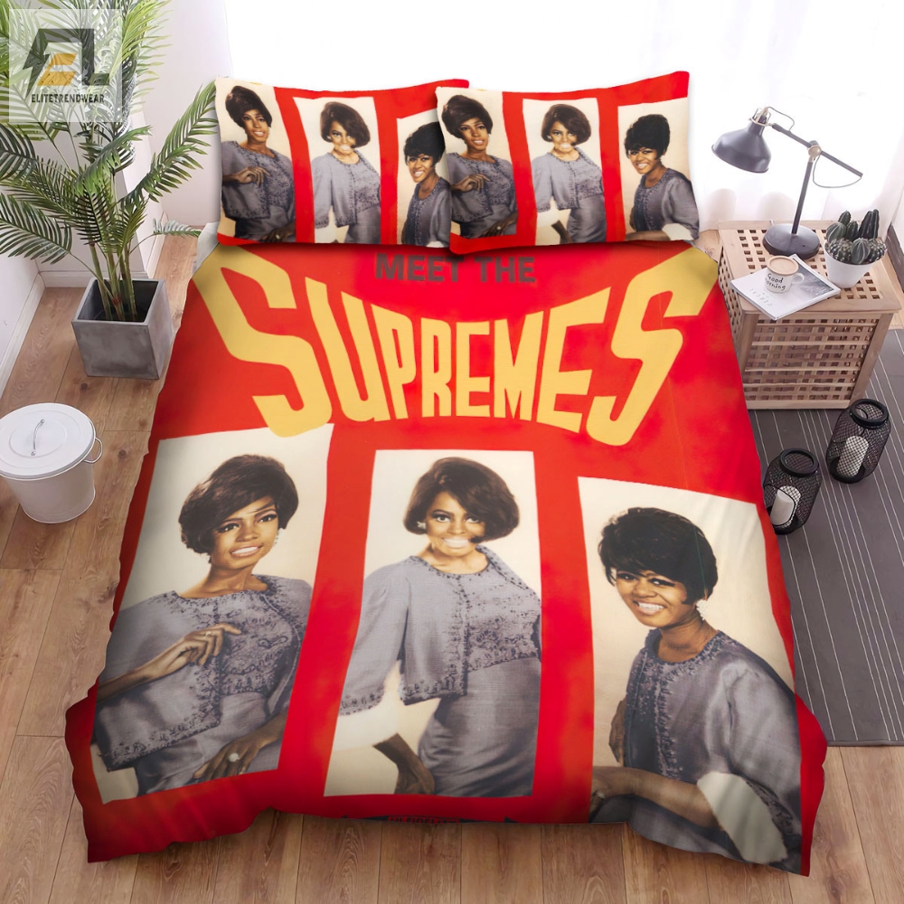 The Supremes Meet The Supremes Album Bed Sheets Spread Comforter Duvet Cover Bedding Sets 