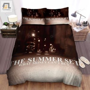 The Summer Set Music Band What Money Canat Buy Album Cover Bed Sheets Spread Comforter Duvet Cover Bedding Sets elitetrendwear 1 1