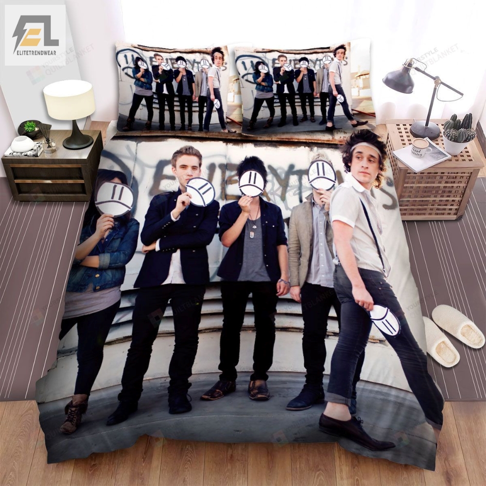 The Summer Set Music Band With The Logo Bed Sheets Spread Comforter Duvet Cover Bedding Sets 