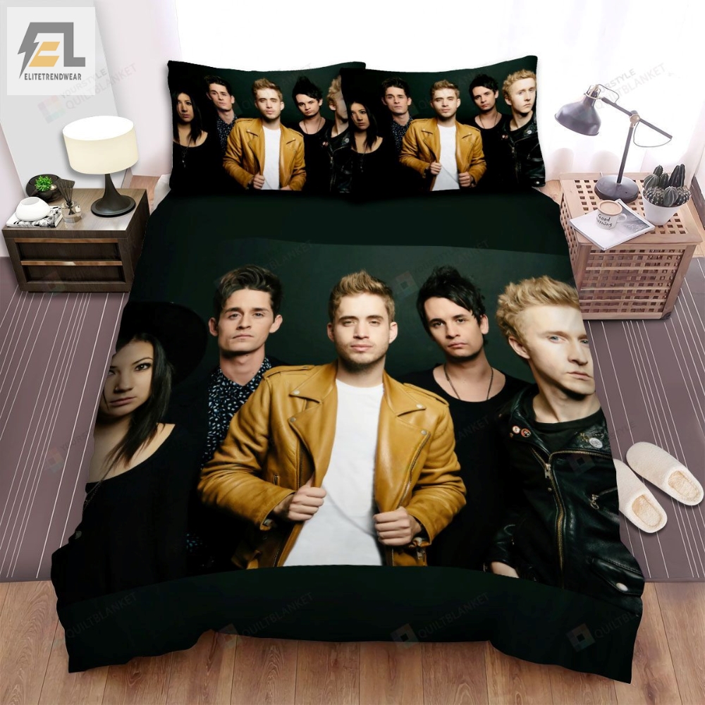 The Summer Set Music Band On Tour Bed Sheets Spread Comforter Duvet Cover Bedding Sets elitetrendwear 1