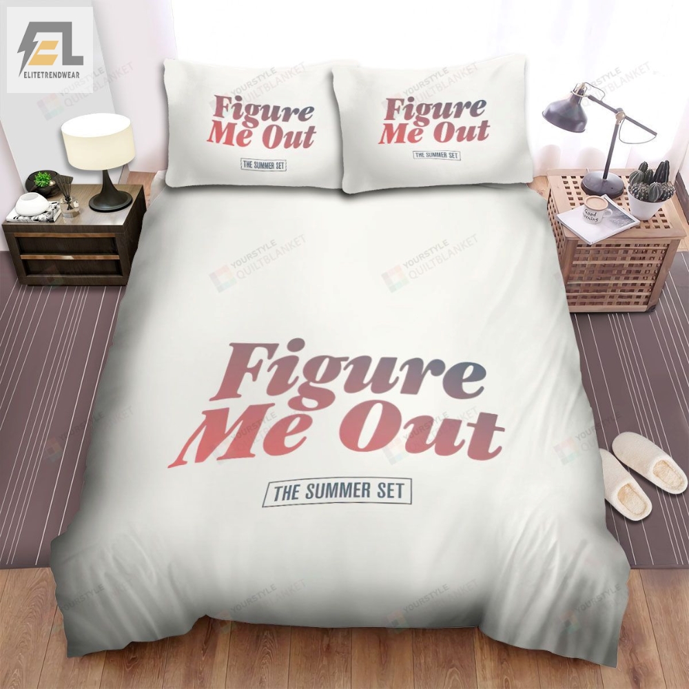 The Summer Set Music Band Figure Me Out Bed Sheets Spread Comforter Duvet Cover Bedding Sets 