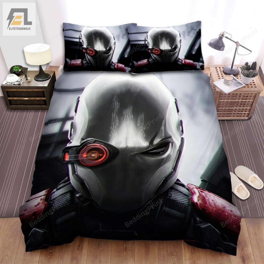 The Suicide Squad Deadshotâs Mask Bed Sheets Spread Duvet Cover Bedding Set 
