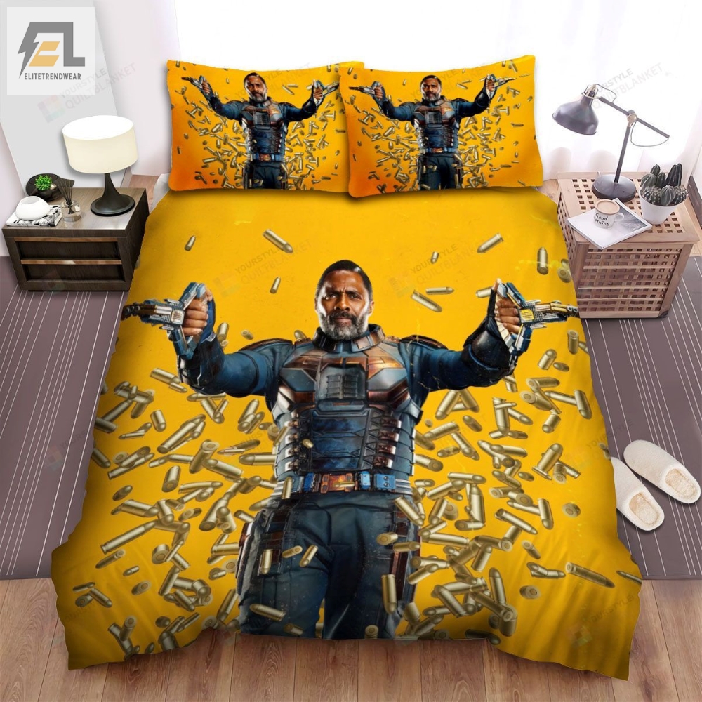 The Suicide Squad Bloodsport Solo Poster Bed Sheets Spread Duvet Cover Bedding Set 