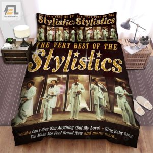 The Stylistics Music Band The Very Best Of The Stylistics Bed Sheets Spread Comforter Duvet Cover Bedding Sets elitetrendwear 1 1