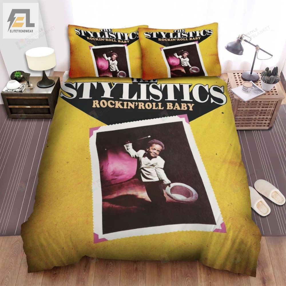 The Stylistics Music Band Rockinâ Roll Baby Bed Sheets Spread Comforter Duvet Cover Bedding Sets 