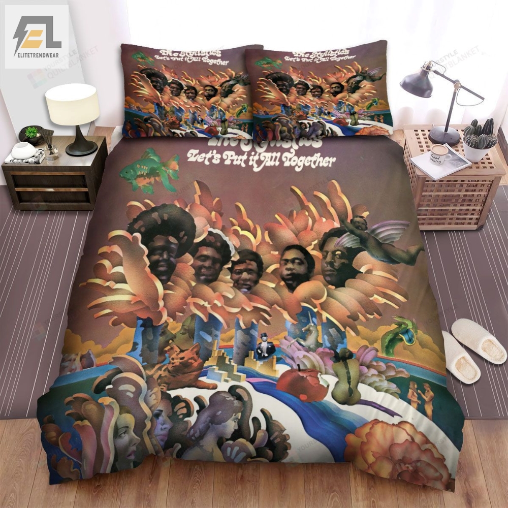 The Stylistics Music Band Letâs Put It All Together Bed Sheets Spread Comforter Duvet Cover Bedding Sets 