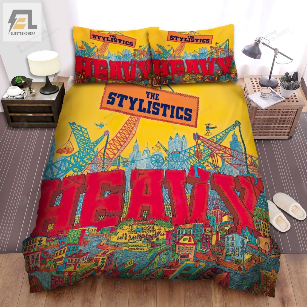 The Stylistics Music Band Heavy Bed Sheets Spread Comforter Duvet Cover Bedding Sets 