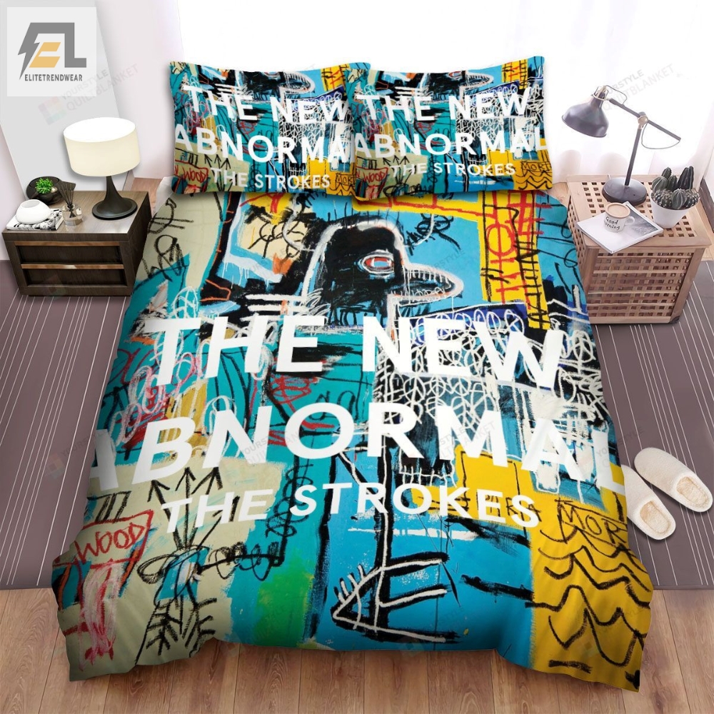 The Strokes Band The New Abnormal Bed Sheets Spread Comforter Duvet Cover Bedding Sets 