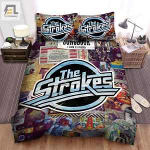 The Strokes Band Song Book Bed Sheets Spread Comforter Duvet Cover Bedding Sets elitetrendwear 1 1