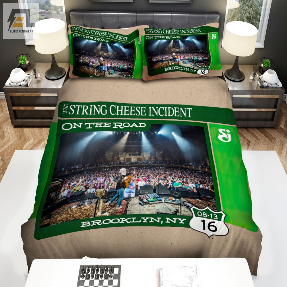 The String Cheese Incident Music Band On The Road Brooklyn Ny Bed Sheets Duvet Cover Bedding Sets 