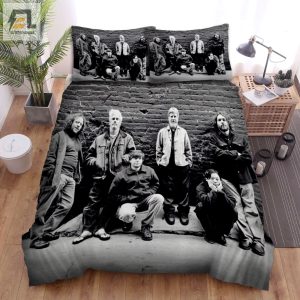 The String Cheese Incident Music Band Black And White Bed Sheets Duvet Cover Bedding Sets elitetrendwear 1 1