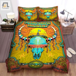 The String Cheese Incident Music Band Artwork Ticket Bed Sheets Duvet Cover Bedding Sets elitetrendwear 1 1