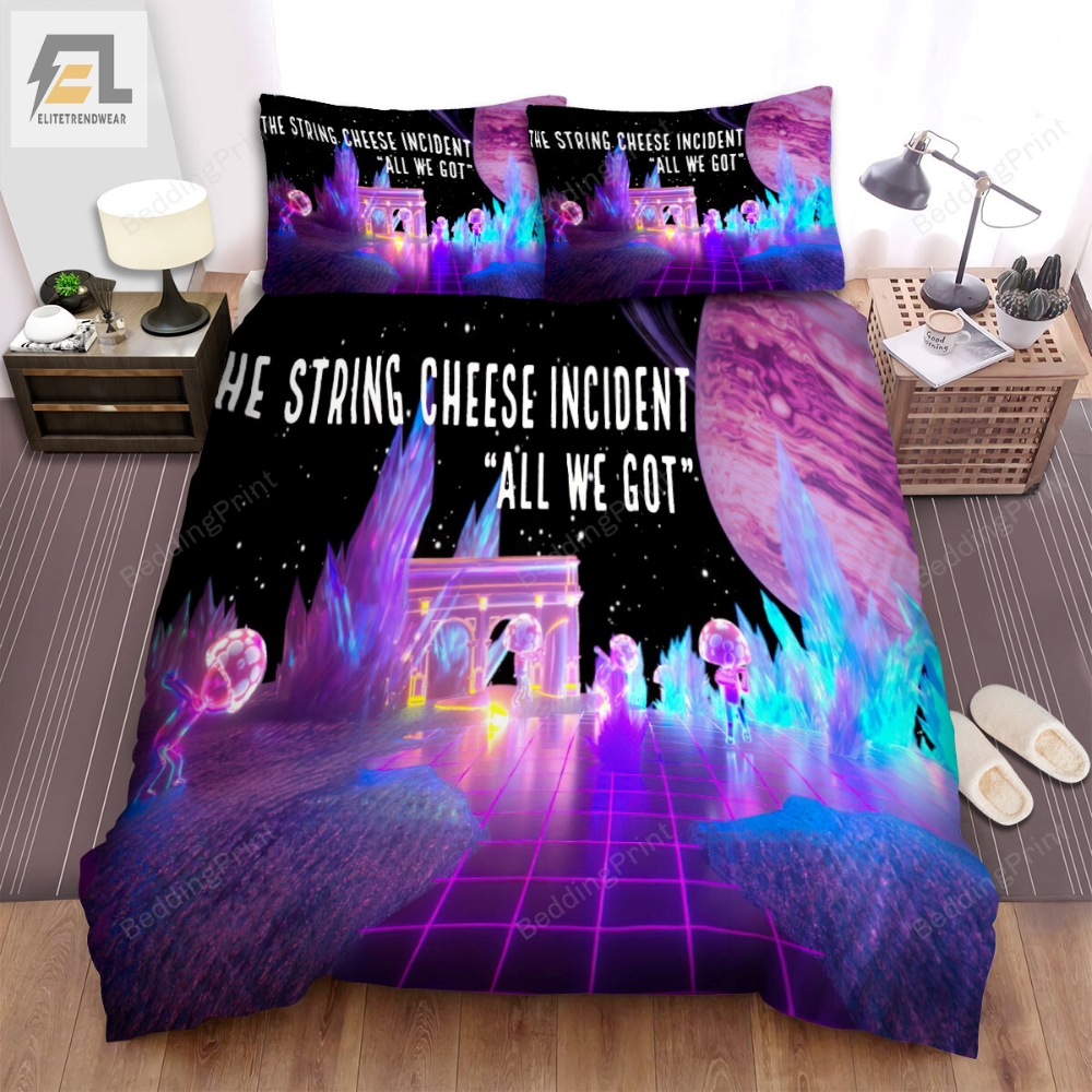 The String Cheese Incident Music Band All We Got Bed Sheets Duvet Cover Bedding Sets 
