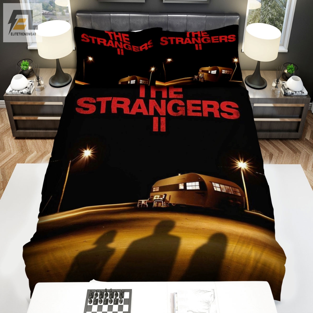 The Strangers Prey At Night Youâre Lucky If You Die First Movie Poster Bed Sheets Spread Comforter Duvet Cover Bedding Sets 
