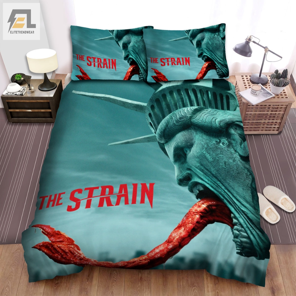 The Strain 20142017 Movie Poster Ver 2 Bed Sheets Spread Comforter Duvet Cover Bedding Sets 