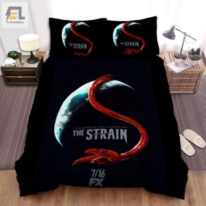 The Strain 20142017 Movie Poster Artwork 2 Bed Sheets Spread Comforter Duvet Cover Bedding Sets elitetrendwear 1 1