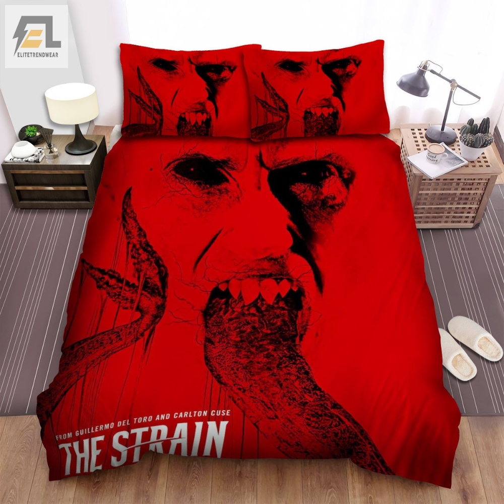 The Strain 20142017 Movie Illustration 3 Bed Sheets Spread Comforter Duvet Cover Bedding Sets 