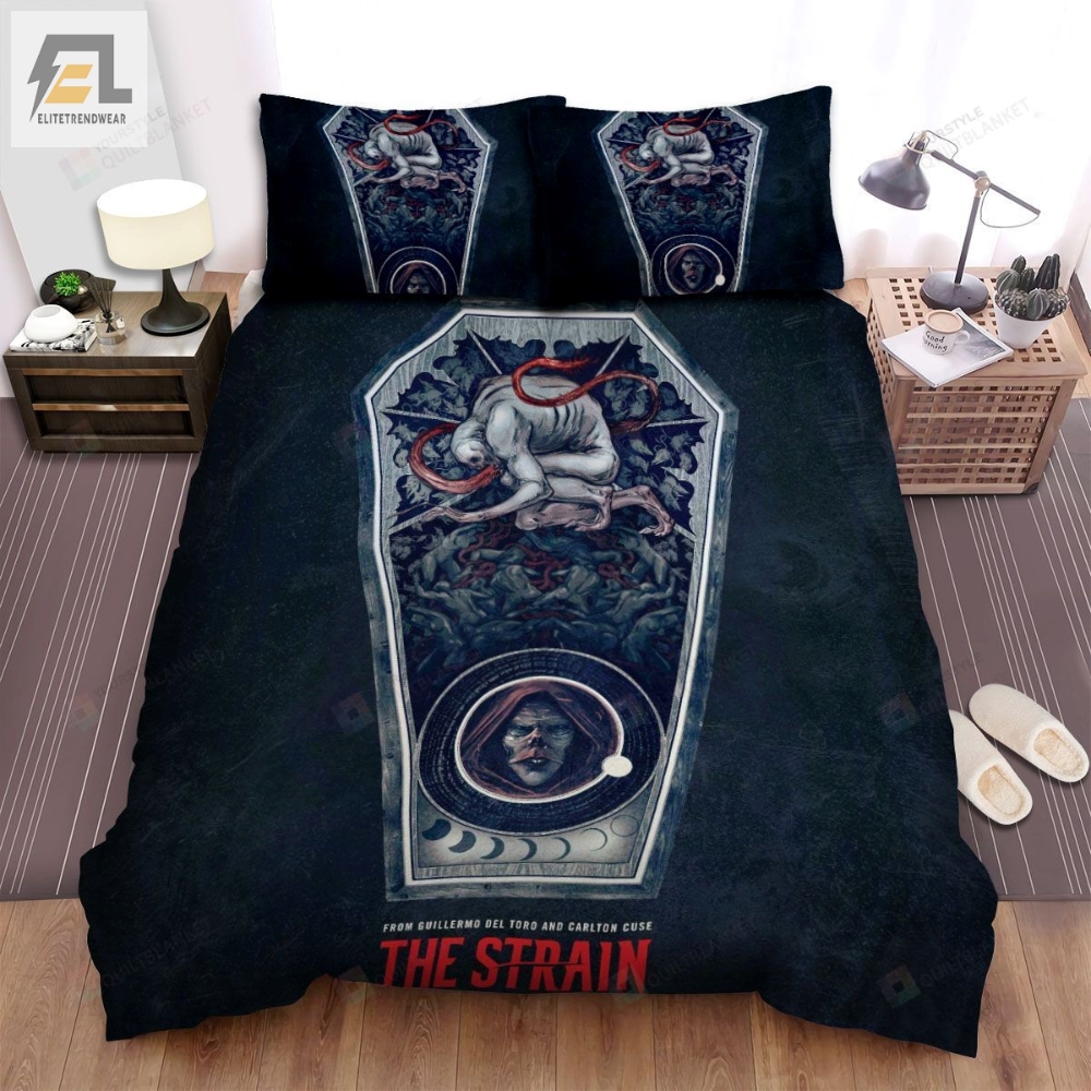 The Strain 20142017 Movie Digital Art 2 Bed Sheets Spread Comforter Duvet Cover Bedding Sets 