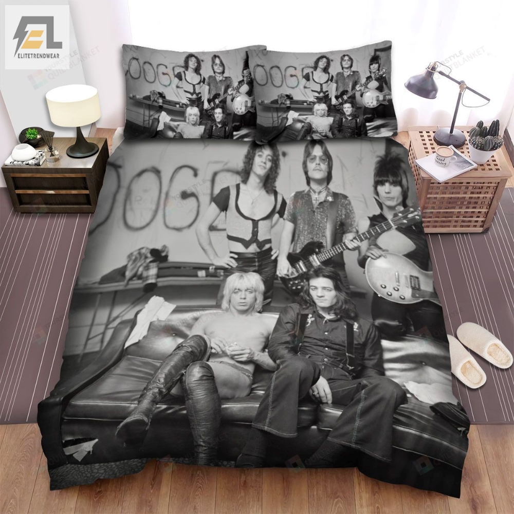 The Stooges Band Visual Arts Bed Sheets Spread Comforter Duvet Cover Bedding Sets 
