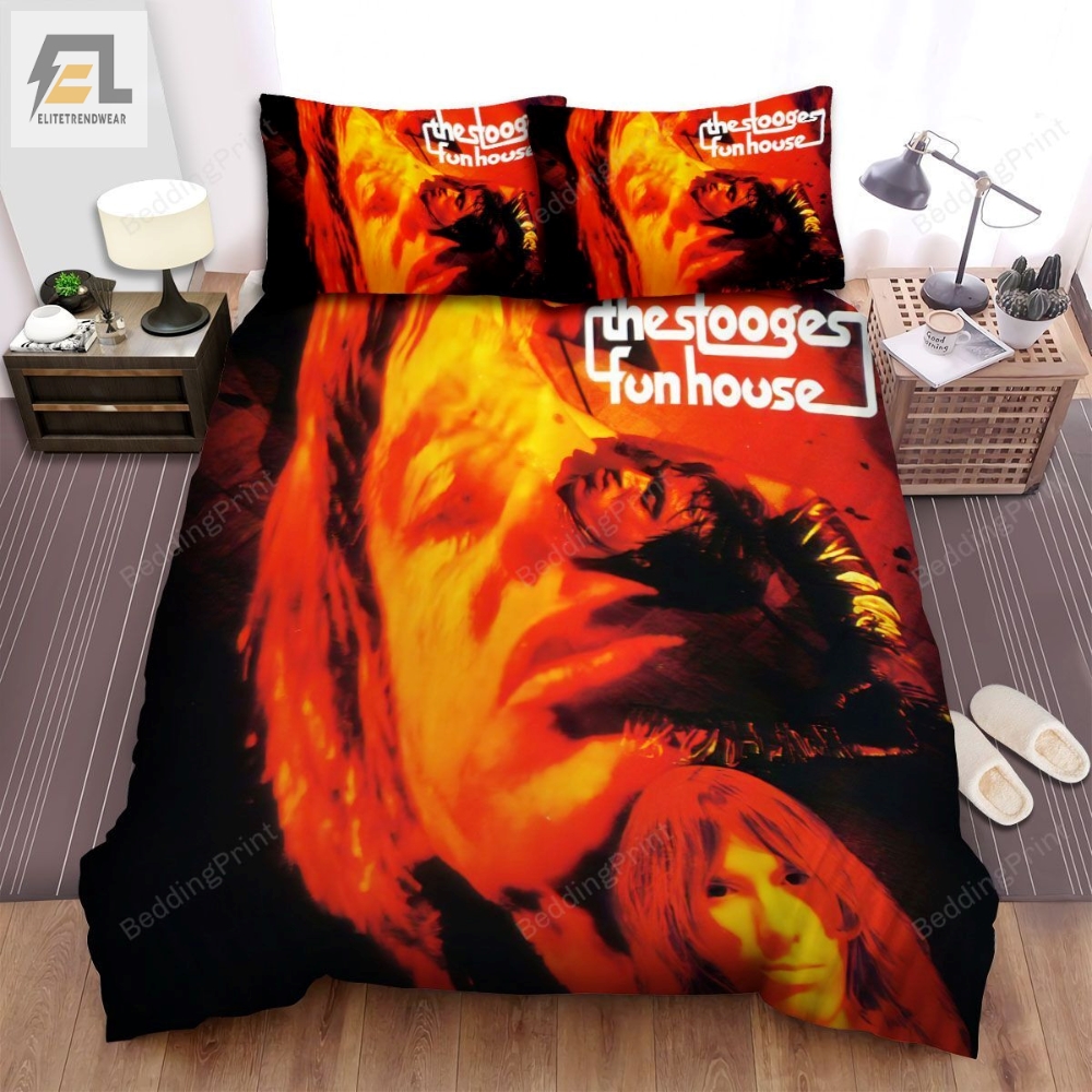 The Stooges Band Album Funhouse Bed Sheets Spread Comforter Duvet Cover Bedding Sets 
