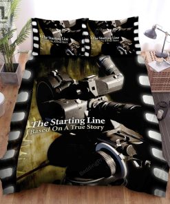 The Starting Line Based On A True Story Album Bed Sheets Duvet Cover Bedding Sets elitetrendwear 1 1