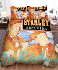 The Stanley Brothers Music Band On Radio Artwork Bed Sheets Spread Comforter Duvet Cover Bedding Sets elitetrendwear 1 1