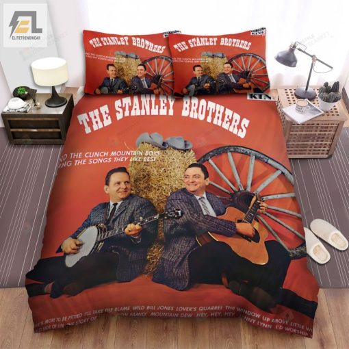 The Stanley Brothers Music Band Artwork Cover Bed Sheets Spread Comforter Duvet Cover Bedding Sets elitetrendwear 1 1
