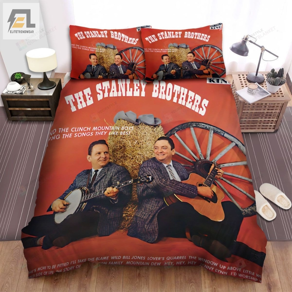The Stanley Brothers Music Band Artwork Cover Bed Sheets Spread Comforter Duvet Cover Bedding Sets 