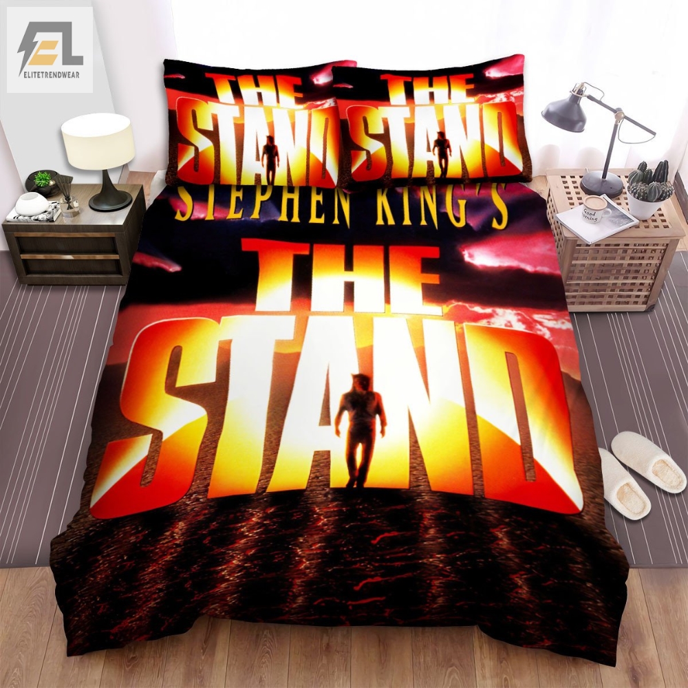 The Stand Movie Poster 4 Bed Sheets Spread Comforter Duvet Cover Bedding Sets 
