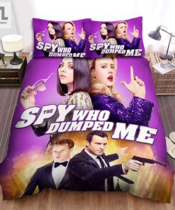The Spy Who Dumped Me 2018 Poster Movie Poster Bed Sheets Duvet Cover Bedding Sets elitetrendwear 1 1
