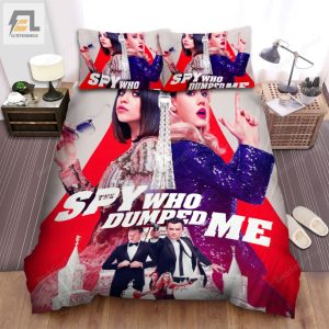 The Spy Who Dumped Me 2018 They Got This Movie Poster Bed Sheets Duvet Cover Bedding Sets elitetrendwear 1 1