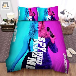 The Spy Who Dumped Me 2018 Morgan Freeman To Unemplyed To Undercover Movie Poster Bed Sheets Duvet Cover Bedding Sets elitetrendwear 1 1