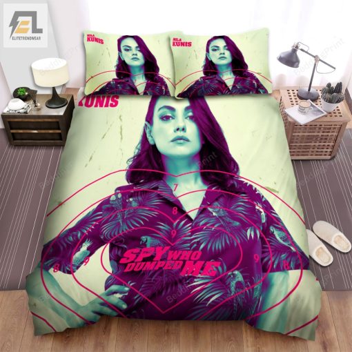 The Spy Who Dumped Me 2018 Audrey Minimum Experience. Maximum Damage Movie Poster Bed Sheets Duvet Cover Bedding Sets elitetrendwear 1