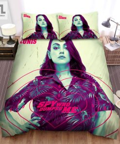 The Spy Who Dumped Me 2018 Audrey Minimum Experience. Maximum Damage Movie Poster Bed Sheets Duvet Cover Bedding Sets elitetrendwear 1 1
