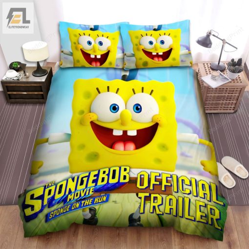 The Spongebob Movie Sponge On The Run 2020 Trailer Poster Bed Sheets Duvet Cover Bedding Sets elitetrendwear 1