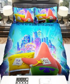 The Spongebob Movie Sponge On The Run 2020 Theyare Not In Bikini Bottom Anymore Bed Sheets Duvet Cover Bedding Sets elitetrendwear 1 1