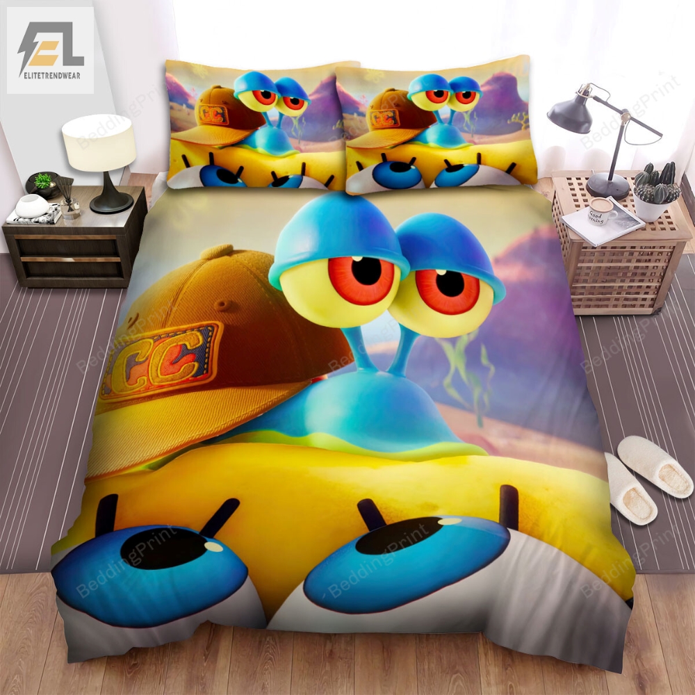 The Spongebob Movie Sponge On The Run 2020 Movie Poster Theme Bed Sheets Duvet Cover Bedding Sets 